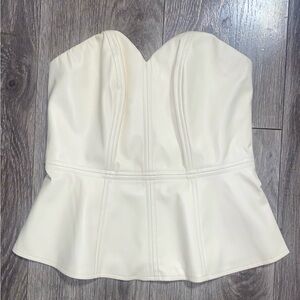 New Women’s Pleather Dressy Tube Top